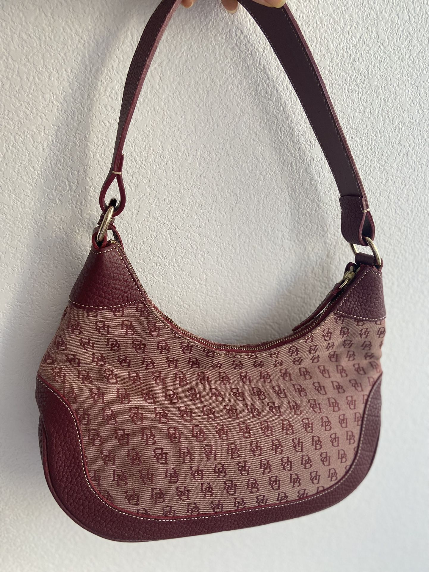 New Dooney & Bourke Monogram Hobo Bag