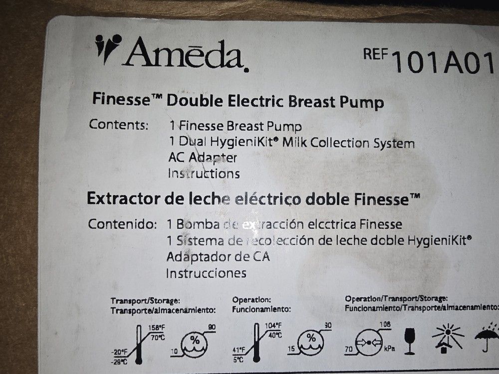 Ameda Finesse Double electric Breast Pump
