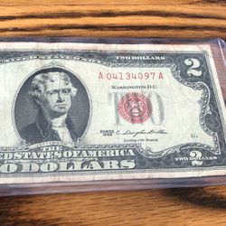2 Dollar Red Note 