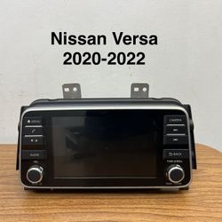 2020-2022 Nissan Versa Radio Screen OEM 