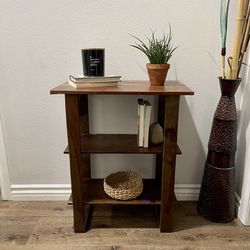 Wooden Shelf/Side Table
