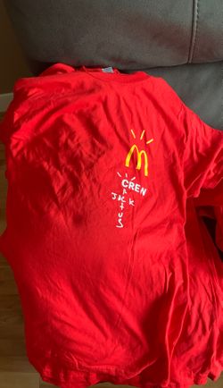 Cactus Jack X McDonald’s Crew shirt