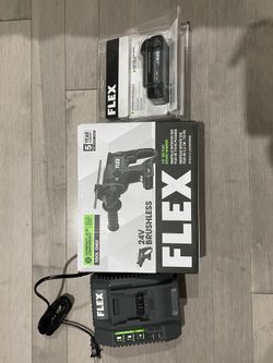 Flex 24v 7/8in Sds Plus Rotary Hammer Kit