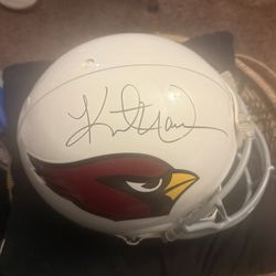 Kurt Warner Arizona Cardinals Authentic Riddell Helmet Autographed Beckett