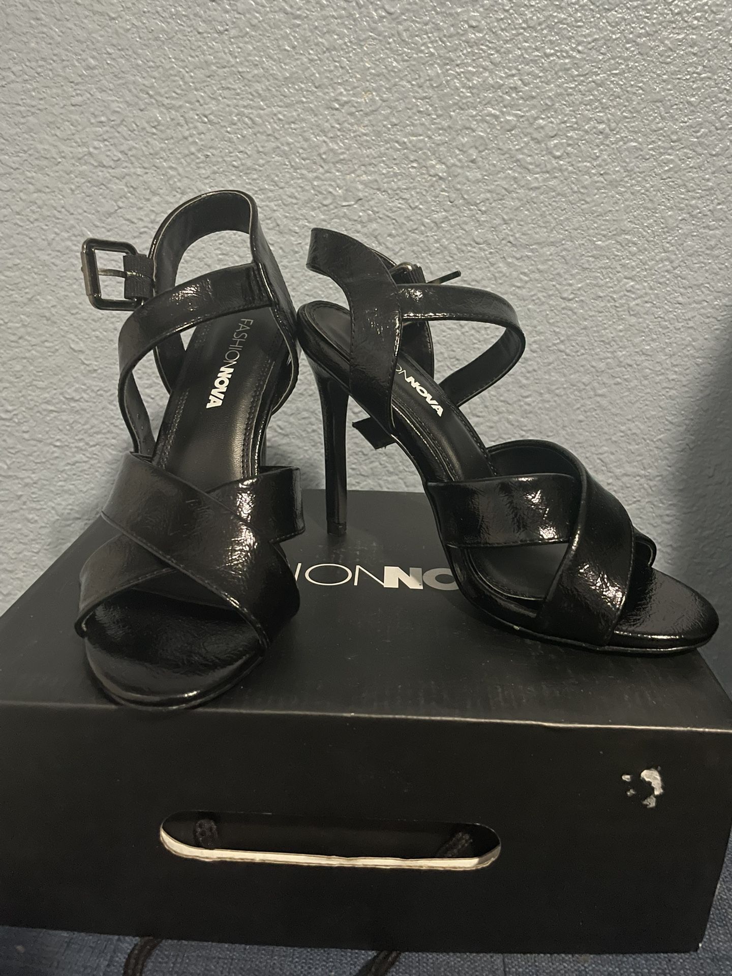 Fashion Nova Stiletto Sandal Heels
