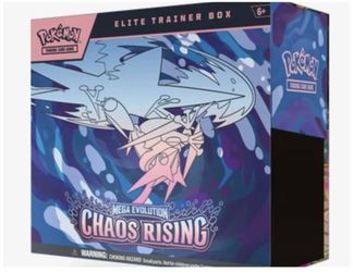 Chaos Rising Pokemon Center ETB Elite Trainer Box CONFIRMED
