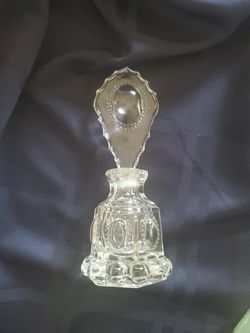 Glass perfume bottle