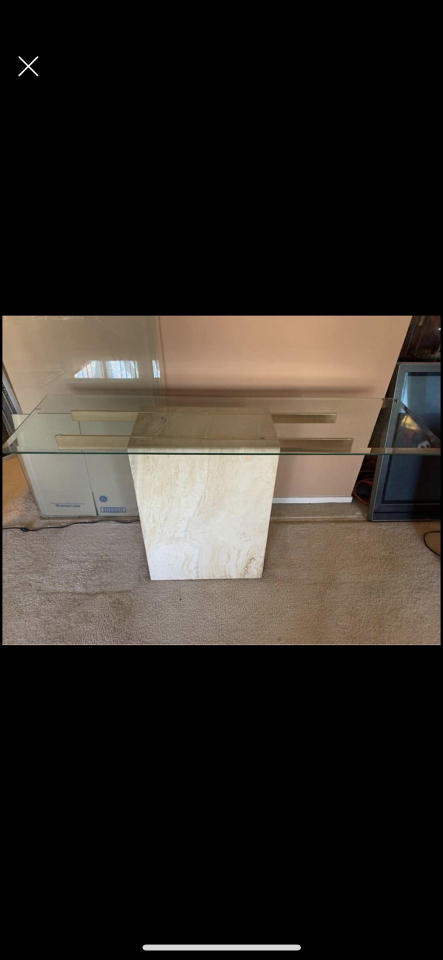 Marble and Glass Living room tables