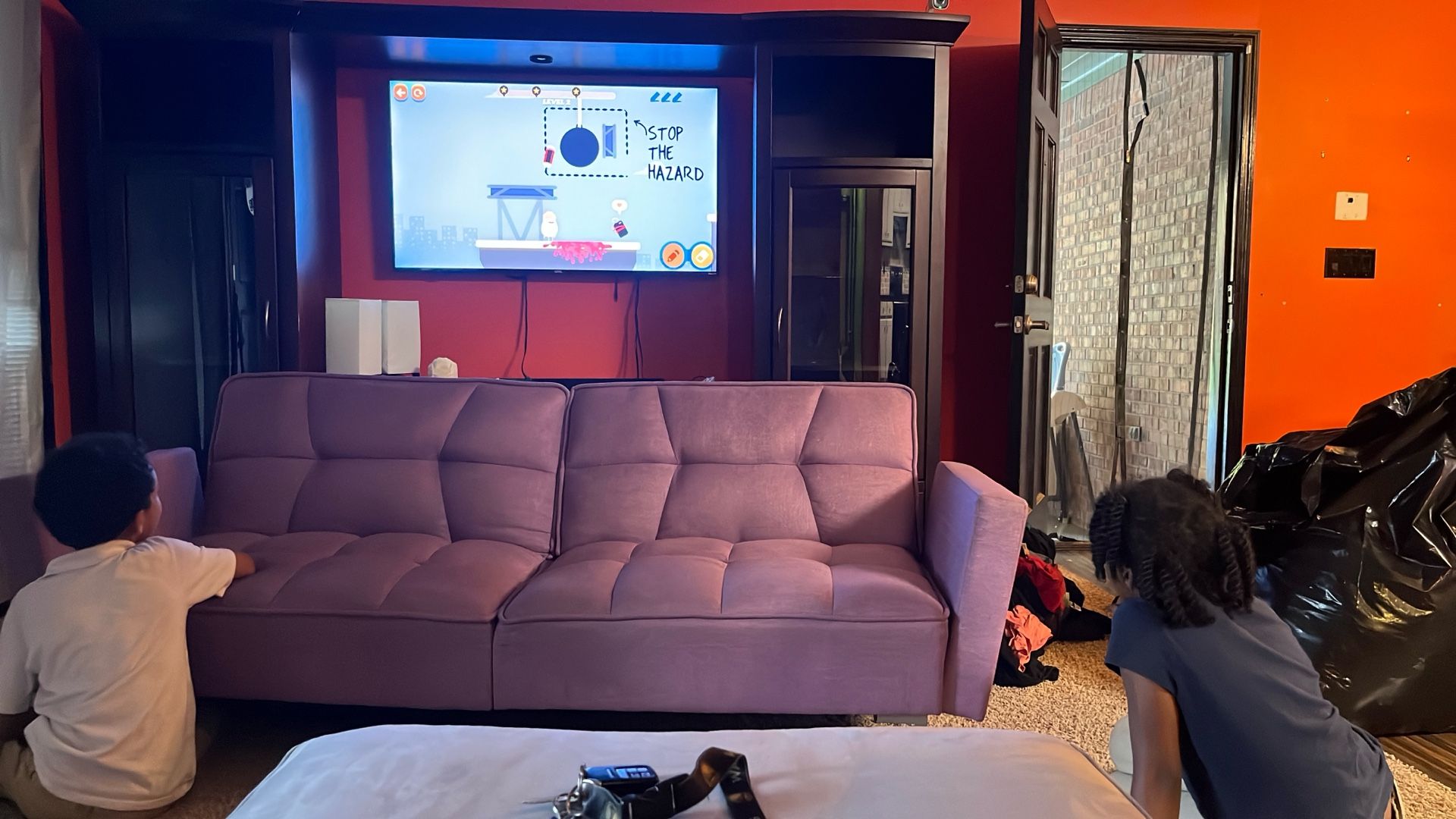 Purple Futon 