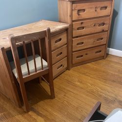 Desk and Chest