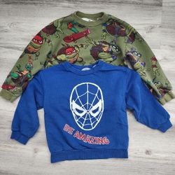 Little Boys Sweaters  Size 5T/6 Both $10