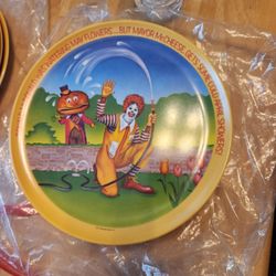 Ronald mcdonald Plates, Disney hercules