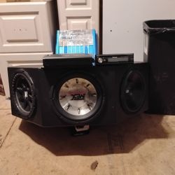 Whole Audio System 3ten Inch Woofers 