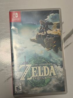 Zelda Tears of Kingdom Game Nintendo Switch
