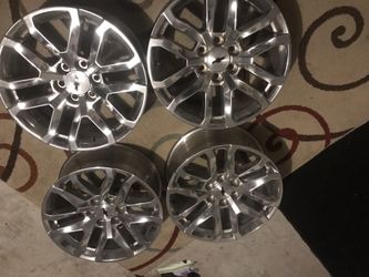 Rines 20 de Chevrolet Silverado 2020