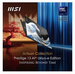 MSI Prestige 13 AI+ Ukiyo-e Edition Laptop