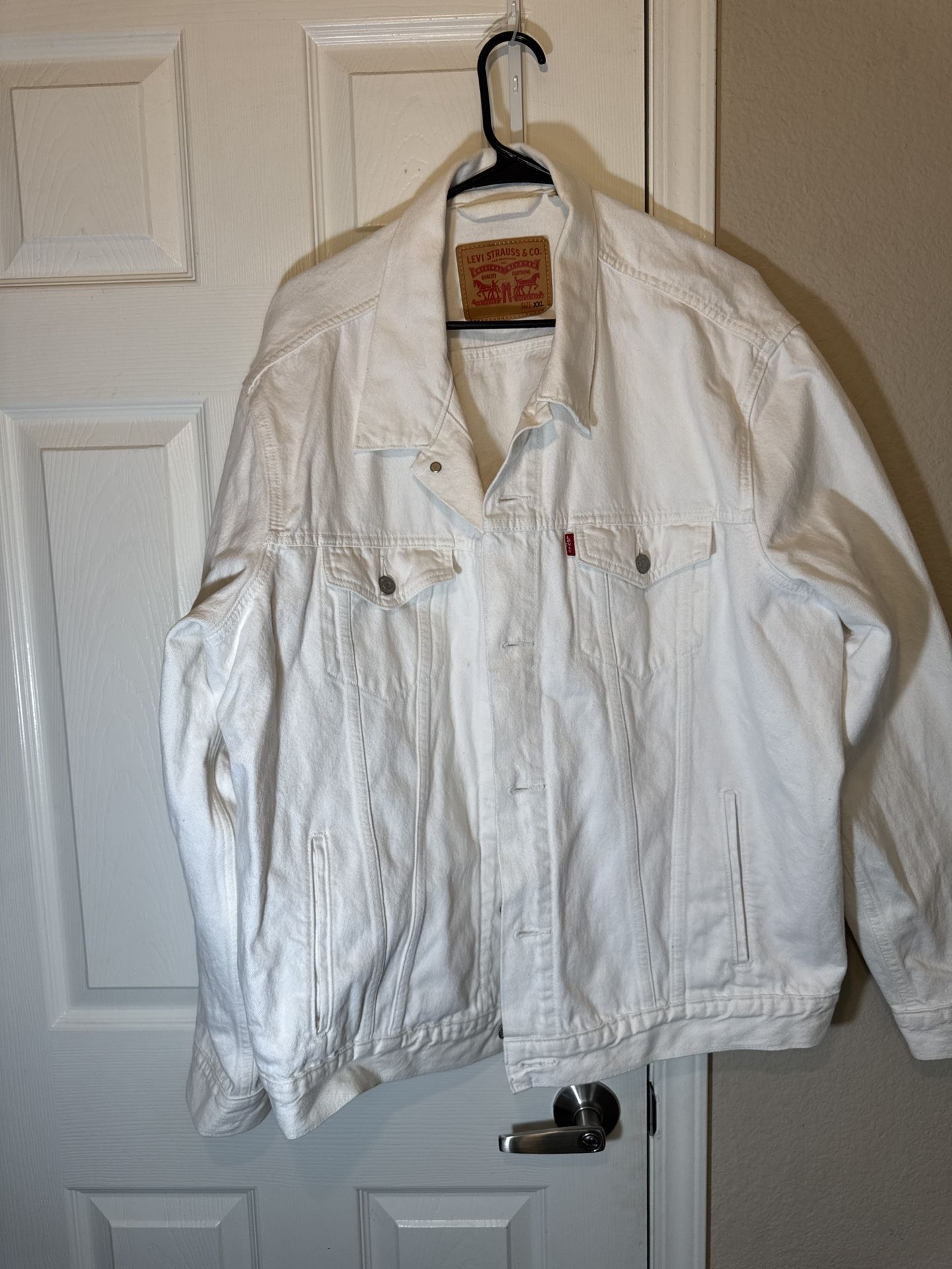 Levi’s White Denim Jacket