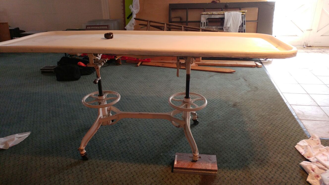 Antique Champion Embalming Table
