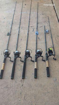 Live bottom reel/New lines/Bass pro shop rods..90.00 each