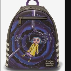 Loungefly Coraline Doll Portal Mini Backpack -New With Tags -MORE CORALINE IN PROFILE 💙(Price Is Firm)