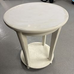 Side Table Sturdy Wood
