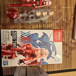 AMASHII NATIONS Bandai S.H.Figuarts Zero two (02)Darling in The Franxx Action Figure ゼロツー