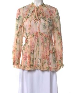 Zimmermann floral blouse
