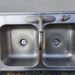 Stainless steel Double Sink