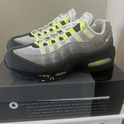 Nike Air Max 95 OG Big Bubble Neon (All Sizes) -100% Authentic