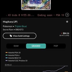 Magikarp PSA10 Pokemon 