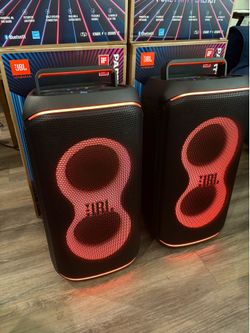JBL PartyBox Club 120 160W Portable Bluetooth Party Speaker | LED Lights | Wireless Mic | Mic/Guitar Input