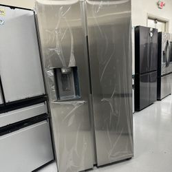 Brand New Fridge Water ice In Door Stainless Steel PICKUP TODAY!