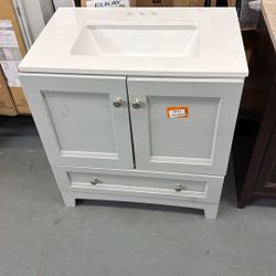 30” Vanity Combo In Pearl Gray