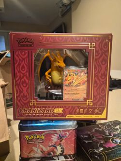 Pokemon Charizard ex box