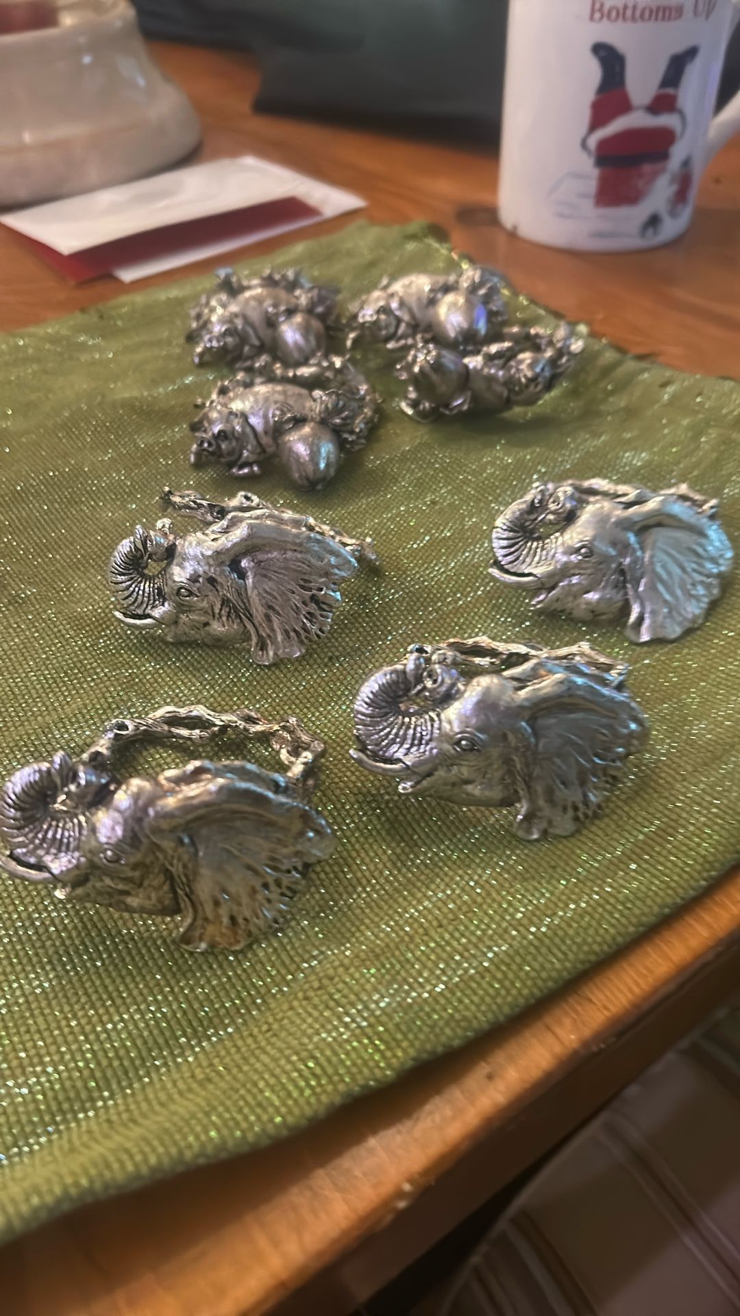 Arthur Court Vintage Napkin Ring Holders