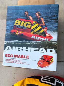 Airhead Big Mable Inflatable 2 person Towable