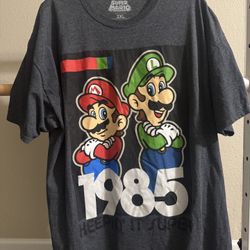 Super Mario 2xl 1985 Official Shirt 