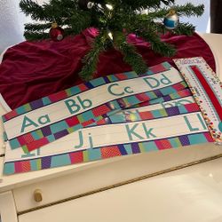 A B C border for Homeschooling Or Teacher Bonus Temperature Gage