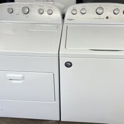 Whirlpool Set Top Load Washer And Dryer 