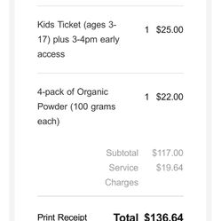 3 Tix to Sold Out Holi Fest At Topaz Farms