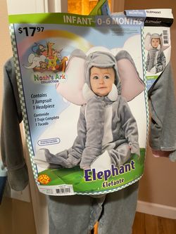 Baby elephant costume