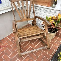 Wood Rocking Chair
