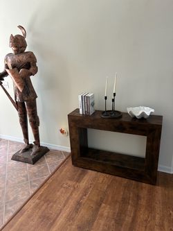 Modern Wood Console Table