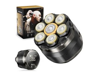 Head Shaver for Bald Men: 7D Electric Bald Razor -Wet Dry Shaving - Professional Grooming Kit for Balder with Type-C Charge - Detachable Head Shavers