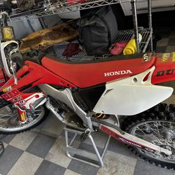 2003 CR250R 50/50 Graphics New Bottom & Top End Zero Hours & More 