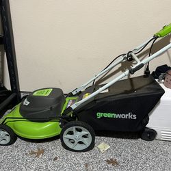 Greenworks Electric Corded Lawn Mower