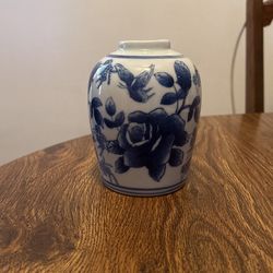 Blue And White Ceramic Vase