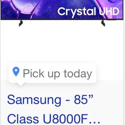85” Samsung U8000F  2025