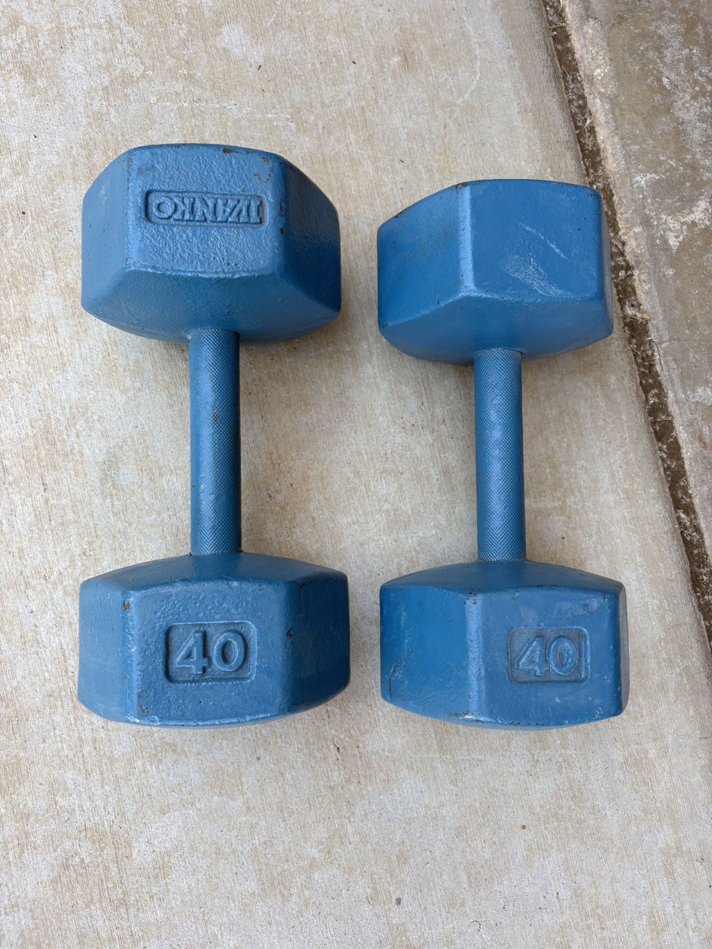 Ivanko Dumbbell Set of 40 Pounds