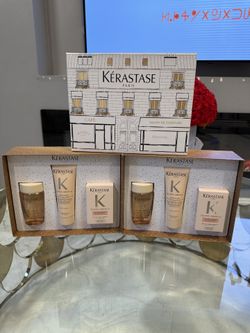 Kerastase Gloss Absolu Anti-Frizz Hair Essentials Gift Set FIRM PRICE PRECIO FIRME 💕$67 EACH !!!